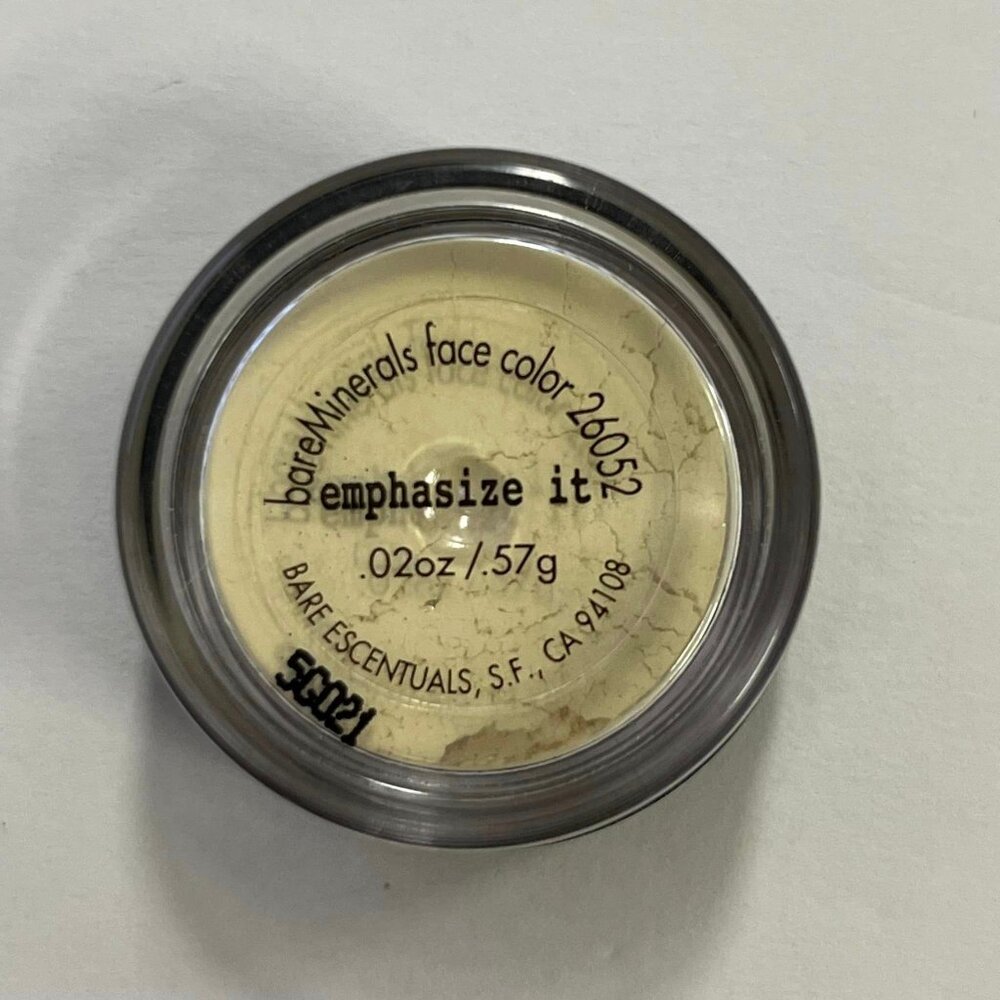 bareMinerals Emphasize It 26052 Face Color Loose Mineral Powder 0.57 g 0.02 oz